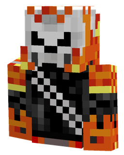Black skin: bust render