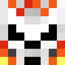 Black skin: face render