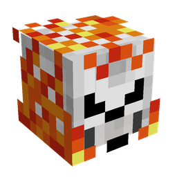 Black skin: head render