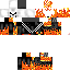 Black skin: raw texture render