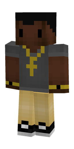 Black skin: body, front render
