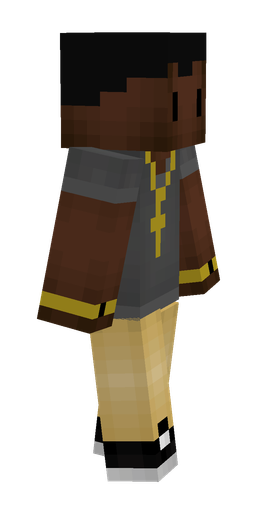 Black skin: body, right side render