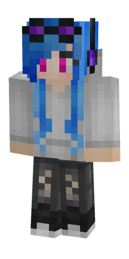 Black skin: body, front render