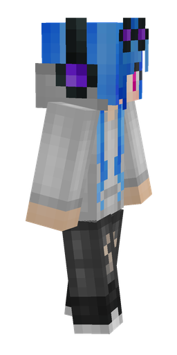 Black skin: body, right side render