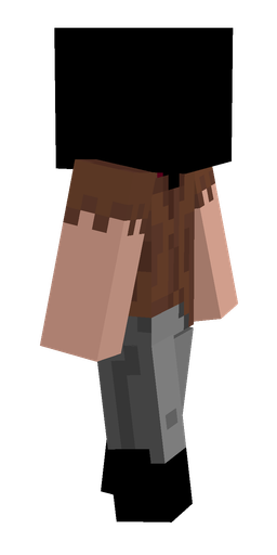 Black skin: body, right side render