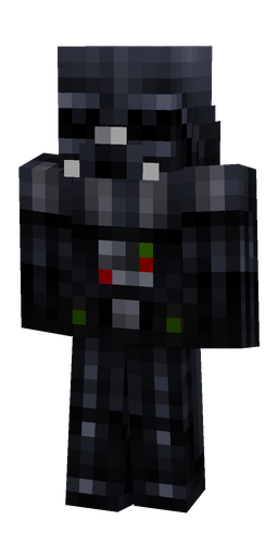 Black skin: body, front render