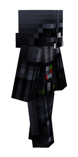 Black skin: body, right side render