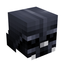Black skin: head render