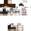 Black skin: raw texture render