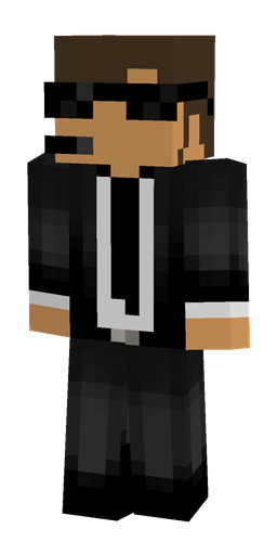 Black skin: body, front render