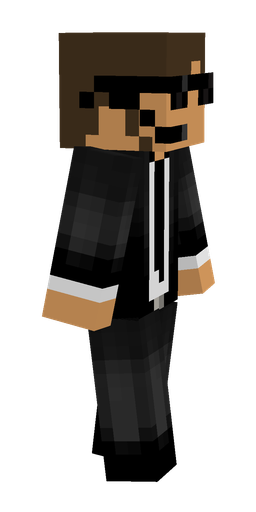 Black skin: body, right side render