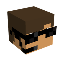 Black skin: head render