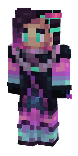 Black skin: body, front render