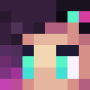 Black skin: face render