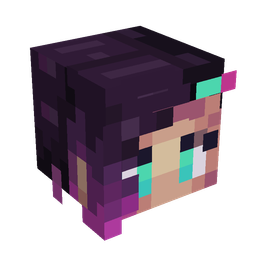 Black skin: head render