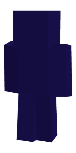 Blue skin: body, front render