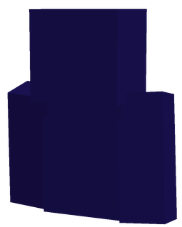 Blue skin: bust render