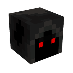 Black skin: head render