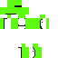 Green skin: raw texture render