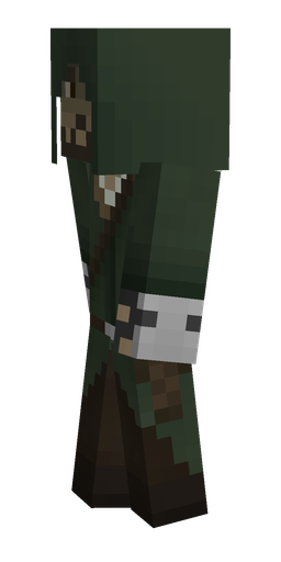 Black skin: body, left side render
