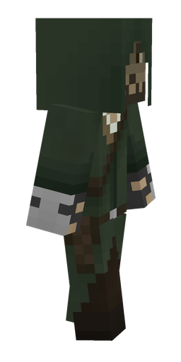 Black skin: body, right side render