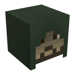 Black skin: head render