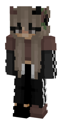 Black skin: body, front render