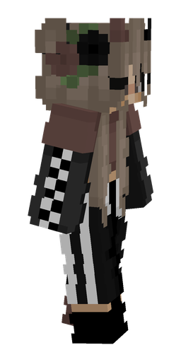 Black skin: body, right side render