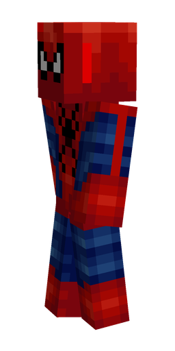 Blue skin: body, left side render
