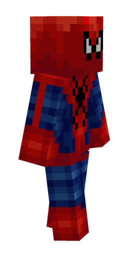 Blue skin: body, right side render