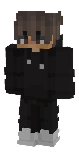 Black skin: body, front render