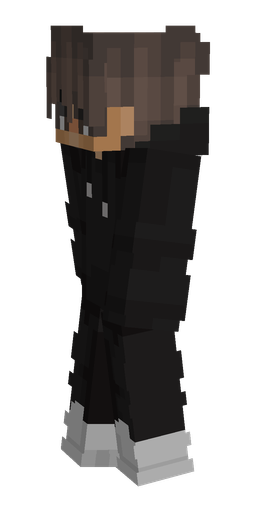 Black skin: body, left side render