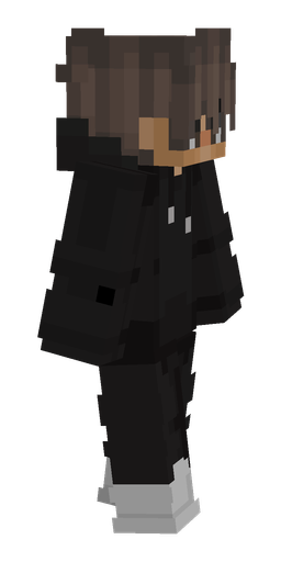 Black skin: body, right side render