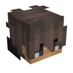 Black skin: head render