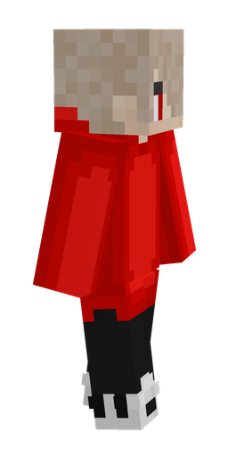 Black skin: body, right side render