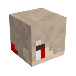 Black skin: head render
