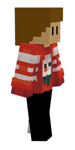 Black skin: body, right side render