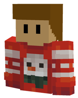 Black skin: bust render