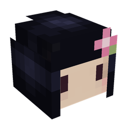 Black skin: head render