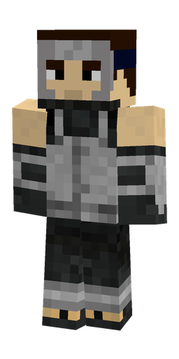 Black skin: body, front render