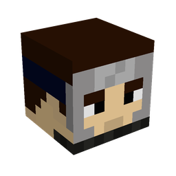 Black skin: head render