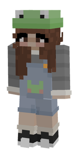 Blue skin: body, front render