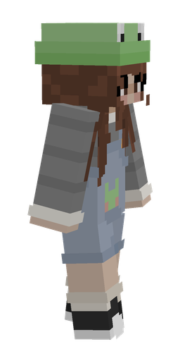 Blue skin: body, right side render