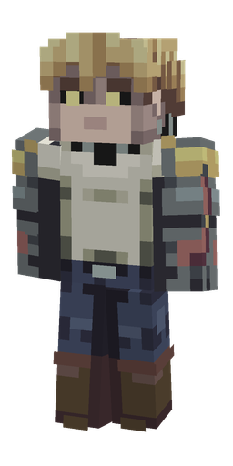 Black skin: body, front render