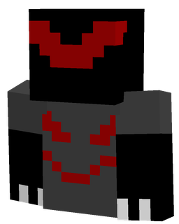 Black skin: bust render