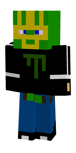 Black skin: body, front render