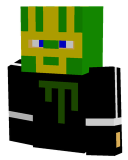 Black skin: bust render