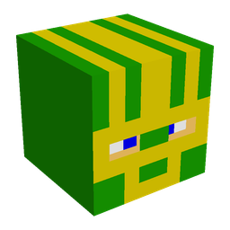 Black skin: head render