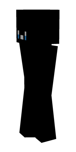 Black skin: body, left side render