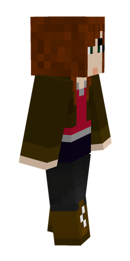 Black skin: body, right side render